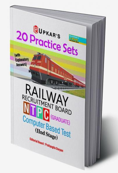 20 Practice Sets RAILWAY RECRUITMENT BOARD NTPC (GRADUATE) CBT (IInd Stage)