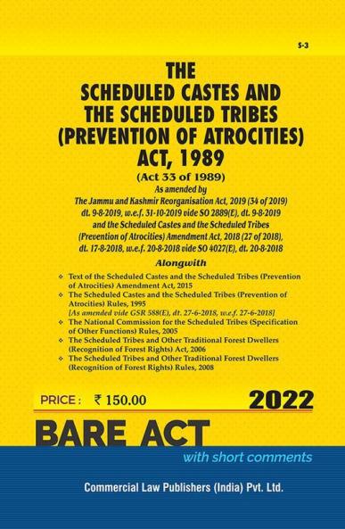 Schedule castes and the schedule tribes (Prevention of Atrocities) Act 1989