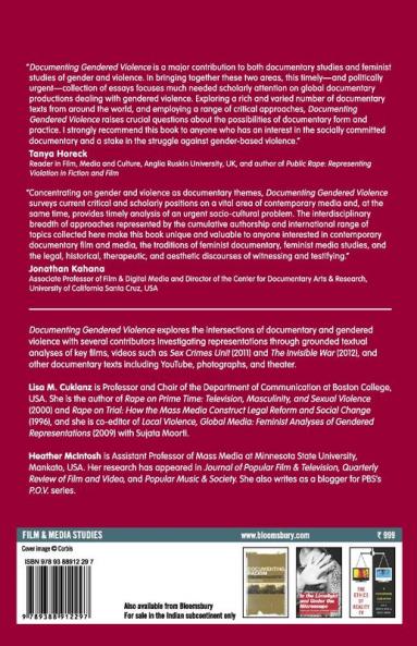 Documenting Gendered Violence: Representations Collaborations and Movements
