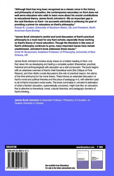 Kant's Philosophy: A Study for Educators