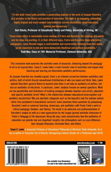 The Aesthetics of Education: Theatre Curiosity and Politics in the Work of Jacques Ranciere and Paulo Freire