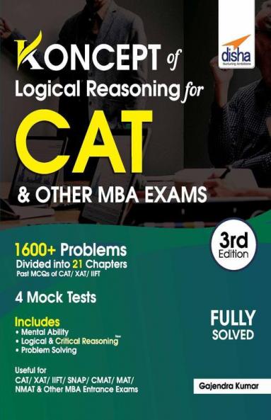 Koncepts of LR - Logical Reasoning for CAT & Other MBA Exams 3rd Edition