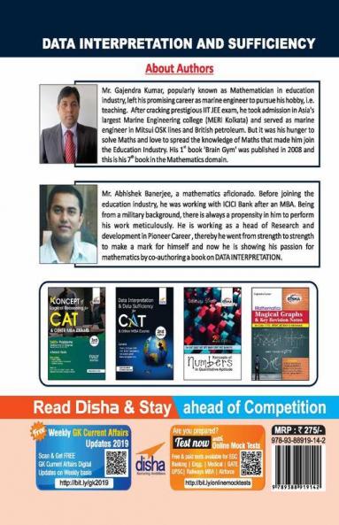 Data Interpretation & Data Sufficiency for CAT & Other MBA Exams