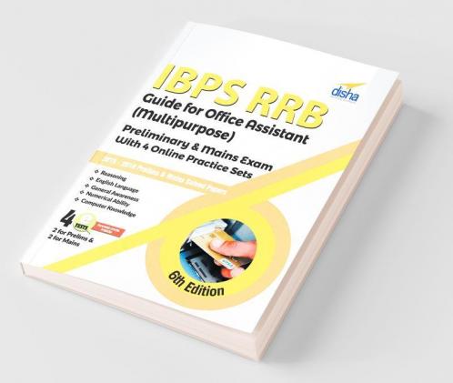 IBPS RRB Guide for Office Assistant (Multipurpose) Preliminary & Mains Exam with 4 Online Practice Sets 6th Edition