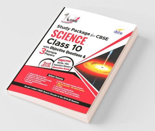 10 in One Study Package for CBSE Science Class 10 with Objective Questions & 3 Sample Papers 3rd Edition