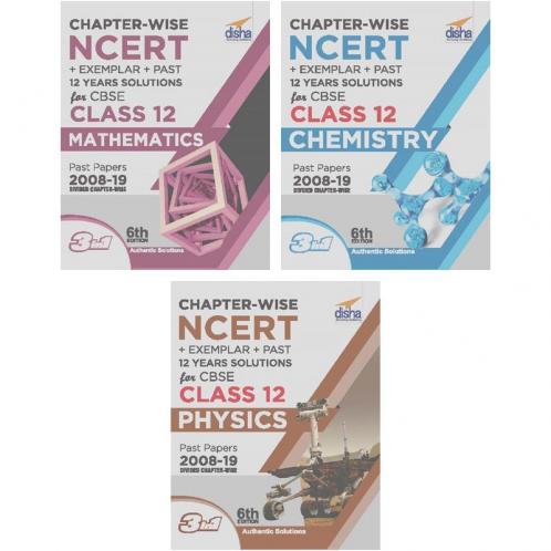 Chapter-wise NCERT + Exemplar + Past 12 Years Solutions for CBSE Class 12 PCM 6th Edition