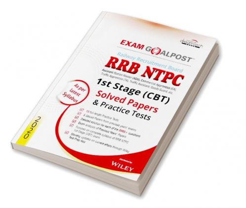 RRB NTPC 1st Stage (CBT) Exam Goalpost Solved Papers and Practice Tests 2019