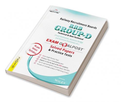 RRB Group-D Technical & Non-Technical Exam Goalpost Solved Papers and Practice Tests 2019