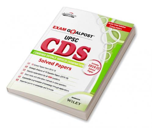 UPSC CDS (Combined Defence Services Examination) Exam Goalpost Solved Papers