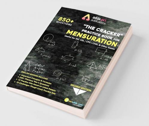 The Cracker Practice Book for Mensuration (In English Printed Edition)