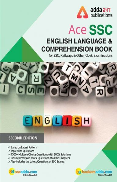 English Language Book for SSC CGL CHSL CPO and Other Govt. Exams (English Printed Edition)