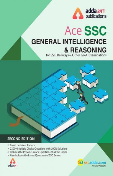 SSC Reasoning Book for SSC CGL CHSL CPO and Other Govt. Exams (English Printed Edition)