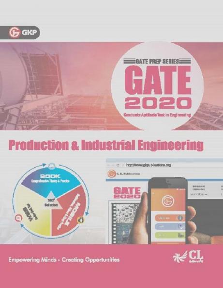 GATE 2020 - Guide - Production & Industrial Engineering