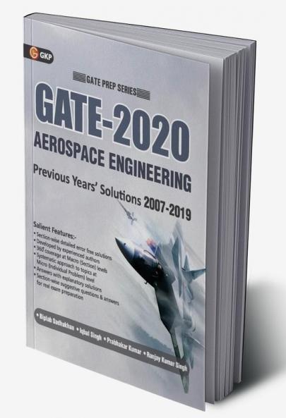 GATE 2020 - Aerospace Engineering - 13 Years' Section-wise Solved Paper 2007-19