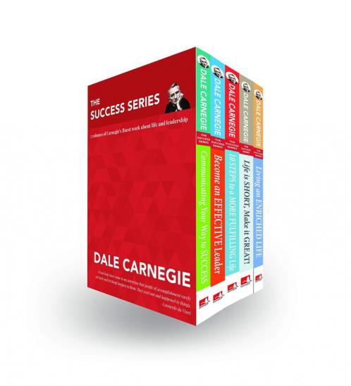 DALE CARNEGIE BOX SET: Volume of 5 of Carnegie's finest Works   NEW (ENGLISH)