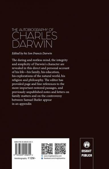 The Autobiography of Charles Darwin|Charles Darwin|ENGLISH|INSIGHT PUBLICA