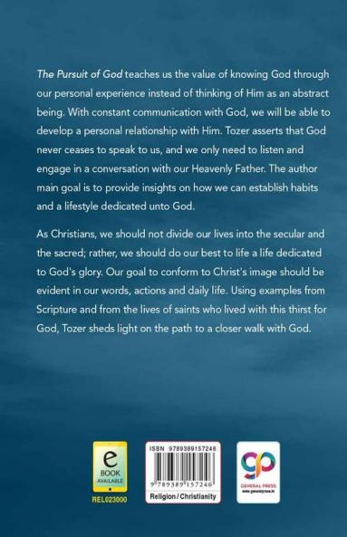 The Pursuit of God