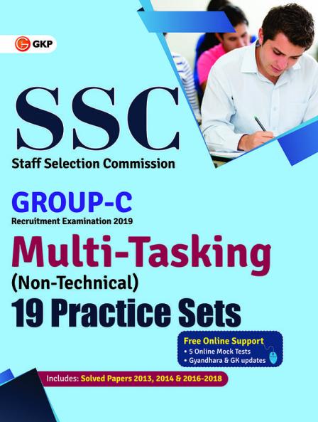 SSC 2019 Group C Multi-Tasking (Non Technical) - 19 Practice Sets