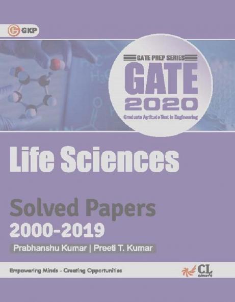GATE 2020 Solved Papers - Lifesciences