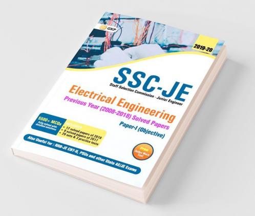 SSC JE Electrical Engineering for Junior Engineers Previous Year Solved Papers (2008-18) 2018-19 for Paper I