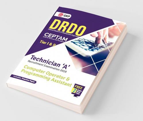 DRDO CEPTAM - Technician A Tier I & II (Computer Operator & Programming Assistant)