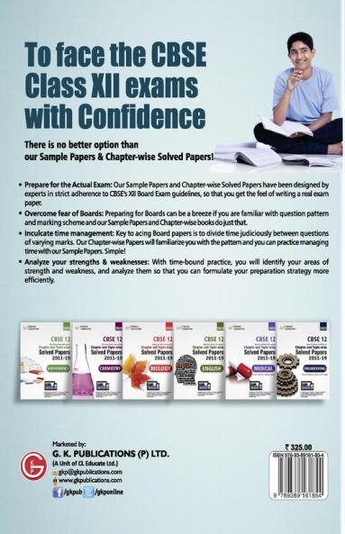CBSE Class XII 2020 - Physics Chapter and Topic-wise Solved Papers 2011-2019