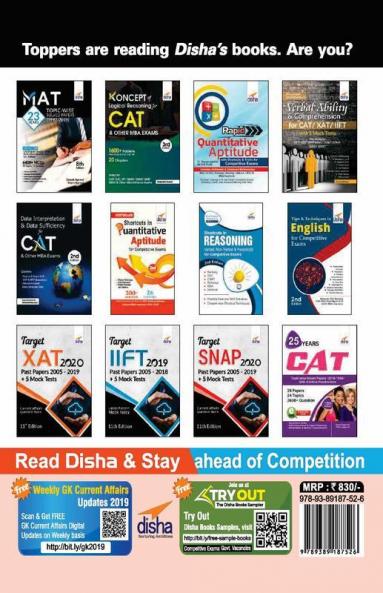 Complete Guide for MAT and other MBA Entrance Exams 4th Edition