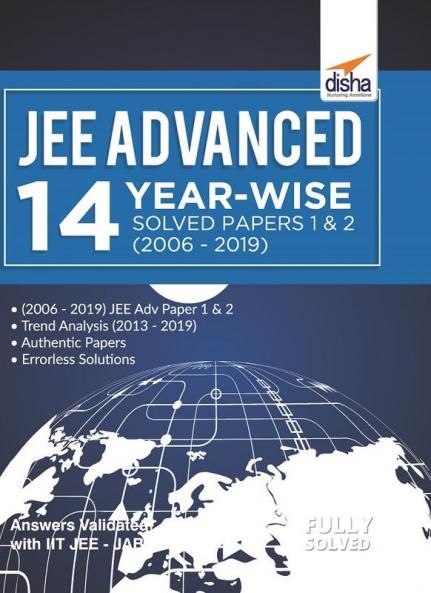 JEE Advanced 14 Year-wise Solved Papers 1 & 2 (2006 - 2019)