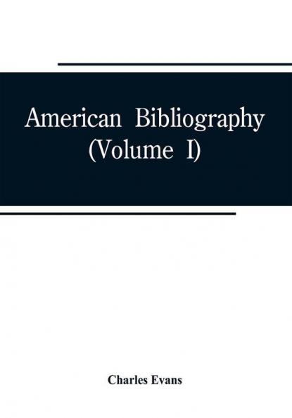 American bibliography