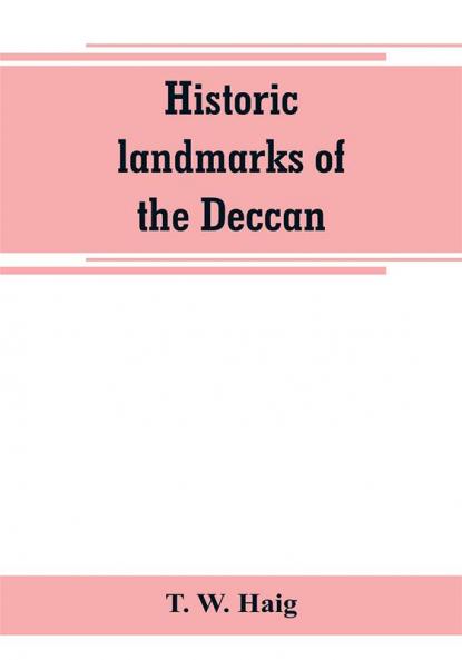 Historic landmarks of the Deccan