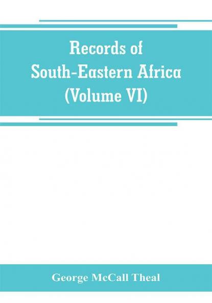 Records of South-Eastern Africa