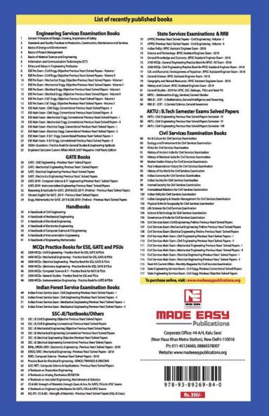 SSC JE Mechanical Engineering Preivous Years Conventional Solved Papers
