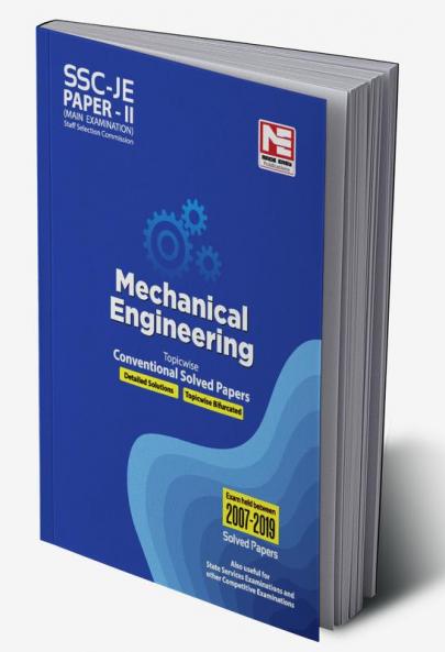 SSC JE Mechanical Engineering Preivous Years Conventional Solved Papers