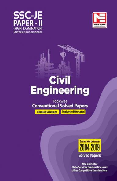 SSC JE Civil Engineering Preivous Years Conventional Solved Papers