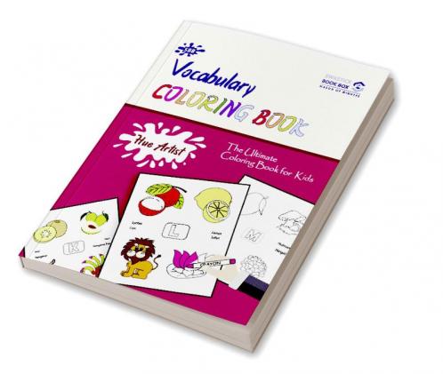 Hue Artist - Vocabulary Colouring Book