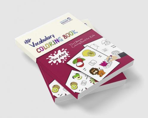 Hue Artist - Vocabulary Colouring Book