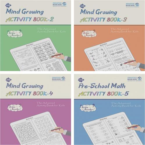 SBB Activity Books Combo [3 - 6 Years]