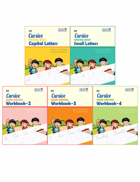 SBB Cursive Writing Workbook Combo - [Set of 5 Books]