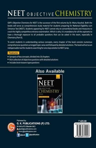 NEET 2022 : Objective Chemistry Part II