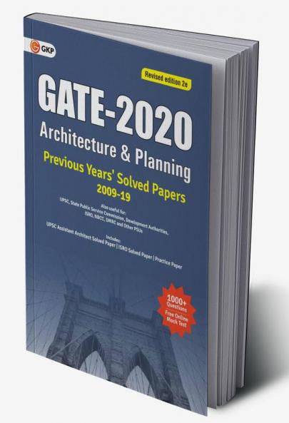 GATE 2020 - Architecture & Planning - Previous Years' Solved Papers 2009-2019 (Revised Edition 2e)