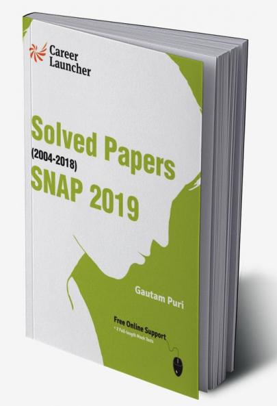 SNAP (Symbiosis National Aptitude Test) 2020 Solved Papers 2004-2018 by Gautam Puri