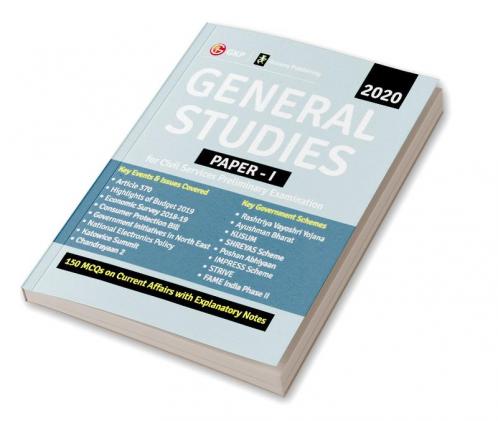 General Studies Paper I for Civil Services Preliminary Examination 2020 by Majid Husain ND Arora Ashok Kumar Singh SB Husain DR Khullar Dushyant K. Sharma S Maitra Vimal Rarh NK Bajaj