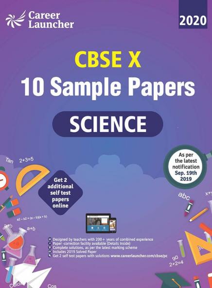 CBSE 2020 : Class X - 10 Sample papers - Science