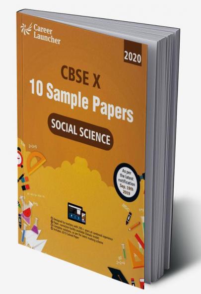 CBSE 2020 : Class X - 10 Sample papers - Social Science