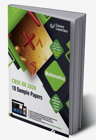 CBSE 2020 : Class XII 10 Sample Papers - Mathematics