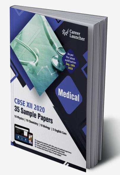 CBSE 2020 : Class XII - 35 Sample Papers - Medical