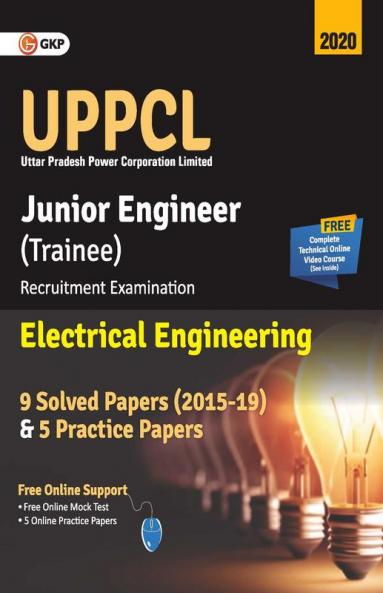 UPPCL 2020 : Junior Engineer (Trainee) Electrical Engineering - 9 Solved Papers & 5 Practice paper