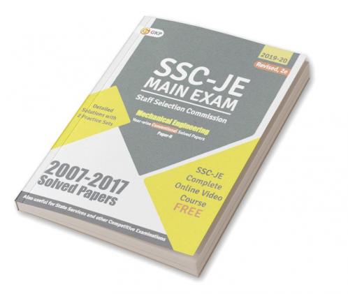 SSC 2020 : Junior Engineer - Mechanical Engineering Paper II - Conventional Solved Papers (2007-2017)