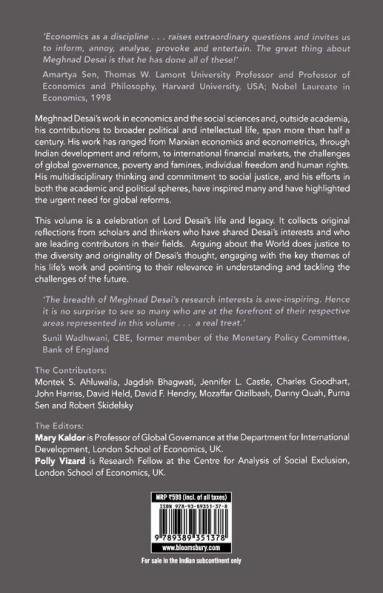 Arguing about the World: The Work and Legacy of Meghnad Desai