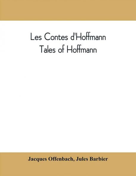Les contes d'Hoffmann